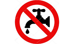 acqua non potabile