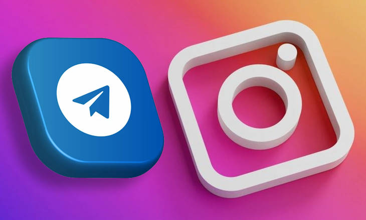 Instagram e Telegram
